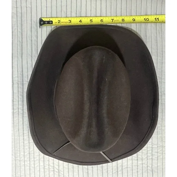 Cody James WOOL FELT Dark Brown Western Cowboy Hat Size XL Unisex Adult - Picture 14 of 14